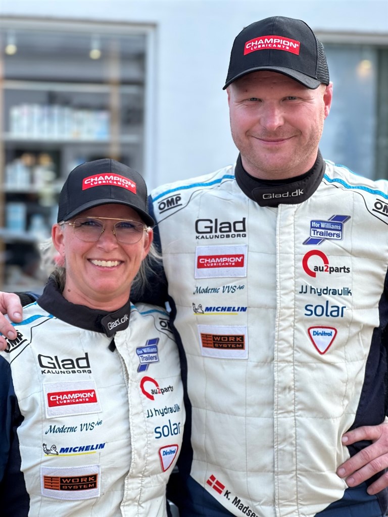 Kenneth Madsen og Mette Felthaus bliver de danske repræsentanter i rallykategorien ved årets FIA Motorsport Games.
(Foto: Glad Sport)